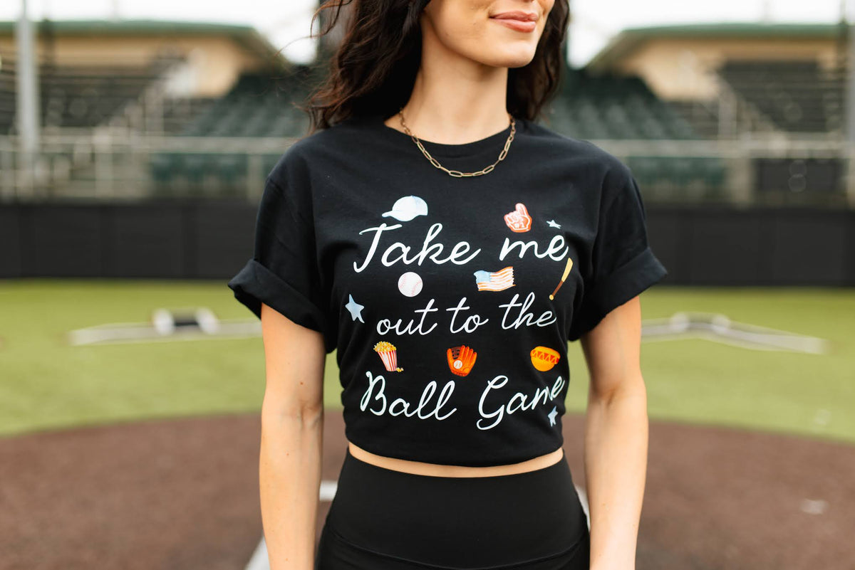 Take Me Out To The Ball Game T-Shirt - Pick Your Color