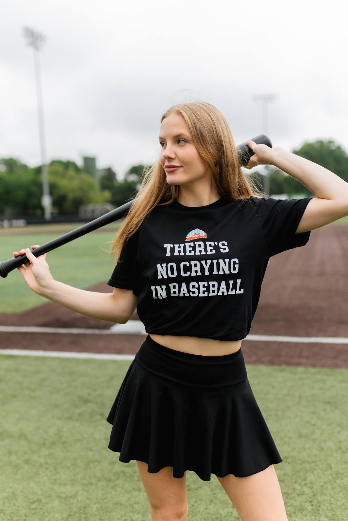 There's No Crying In Baseball T-Shirt - Pick Your Color