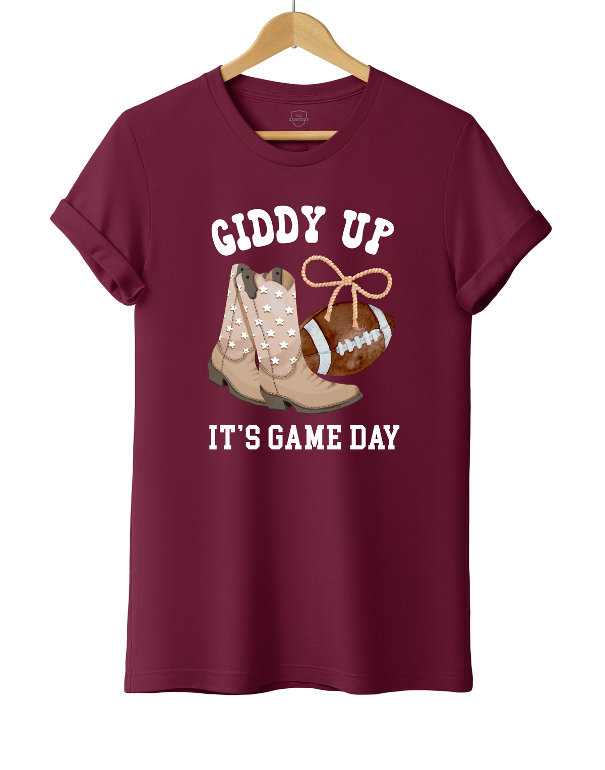 Giddy Up It's Game Day T-Shirt - Pick Your Color