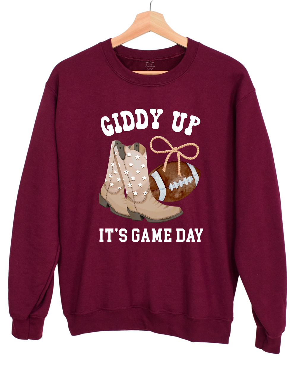 Giddy Up It's Game Day Sweatshirt - Pick Your Color
