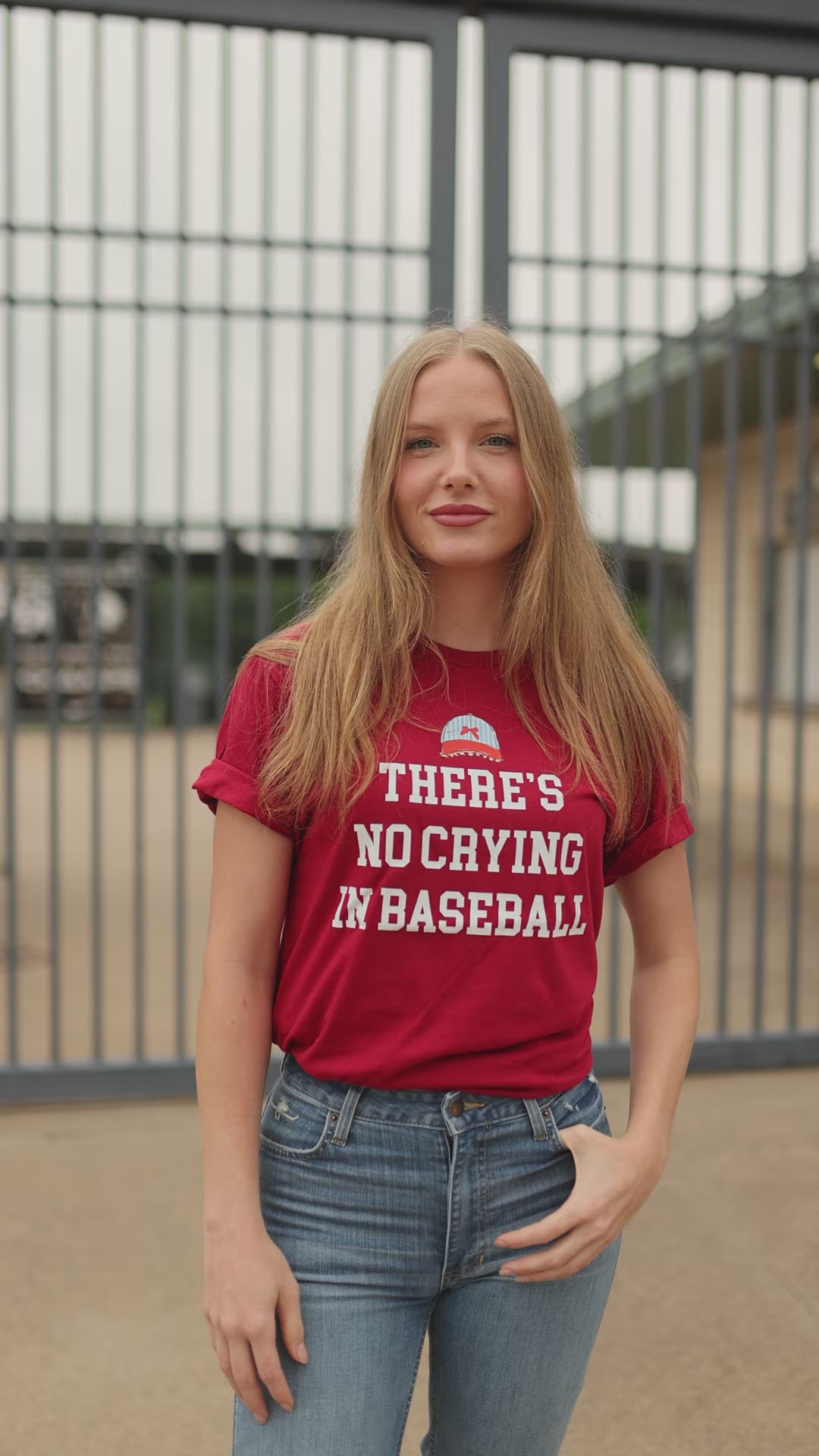 There's No Crying In Baseball T-Shirt - Pick Your Color