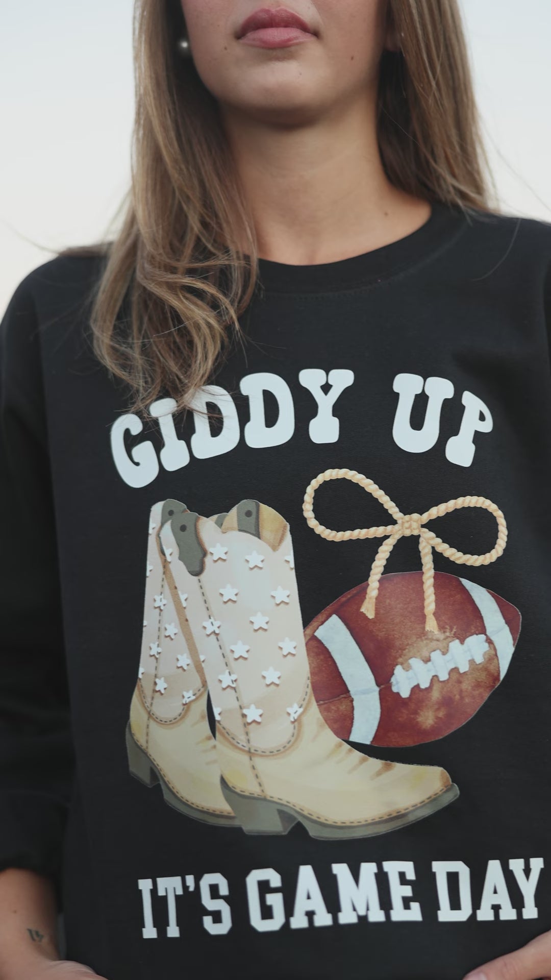 Giddy Up It's Game Day Sweatshirt - Pick Your Color