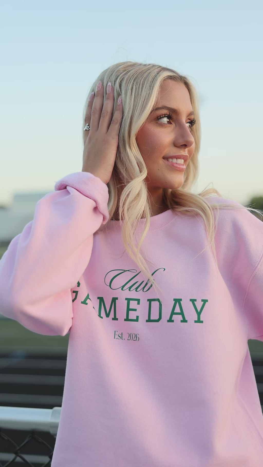 Club Gameday Sweatshirt - Pink