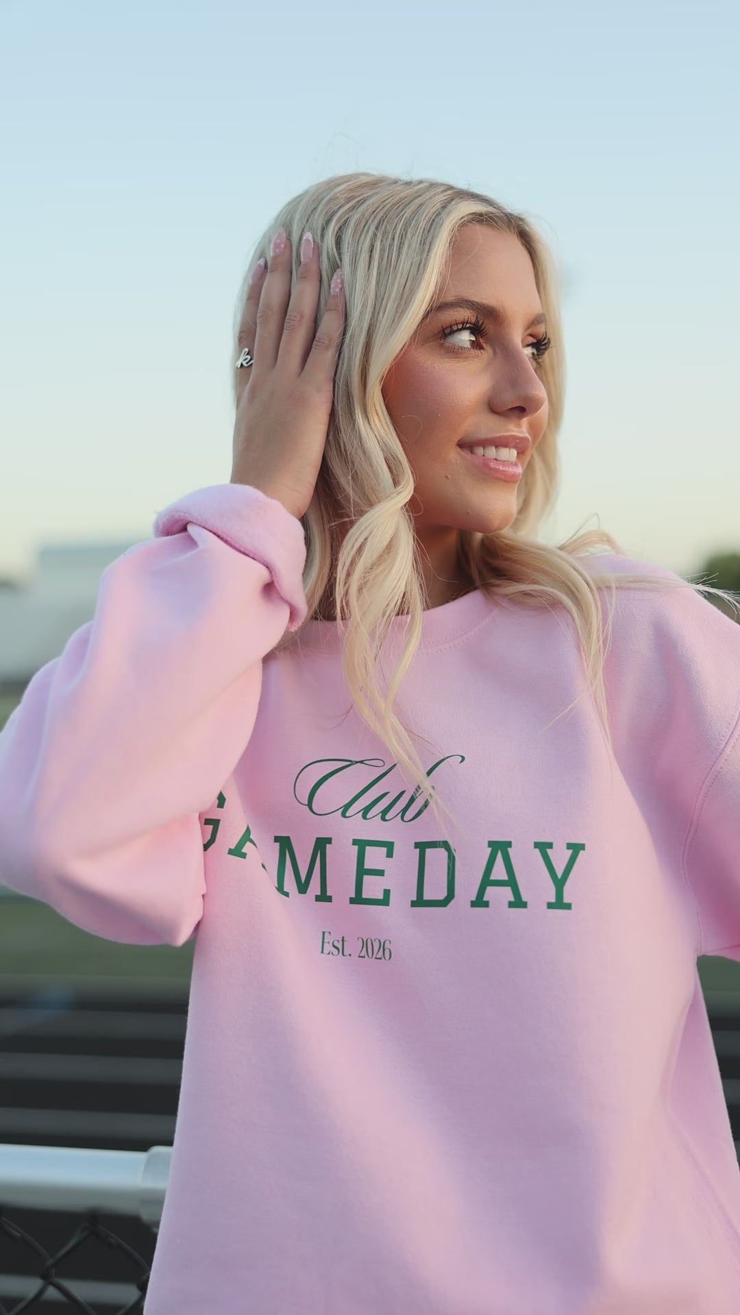 Club Gameday Sweatshirt - Pink